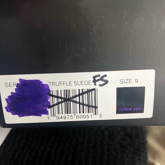 FINAL SALE Dolce Vita Truffle Suede Boots with Braided Accent NEW Women’s Size 9 - Picture 5 of 5